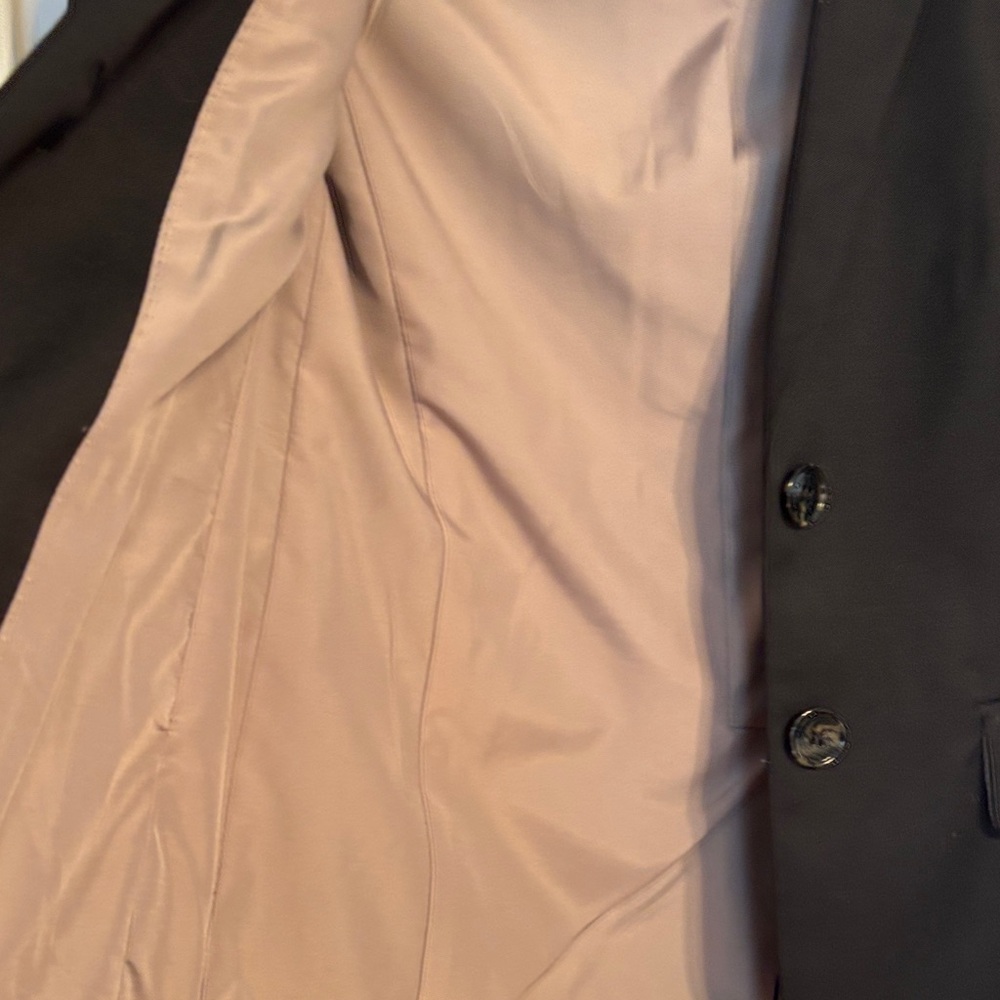 J CREW Classic Black Women's Blazer - Tailored Two-Button Jacket size 00P NWOT - Picture 8 of 10
